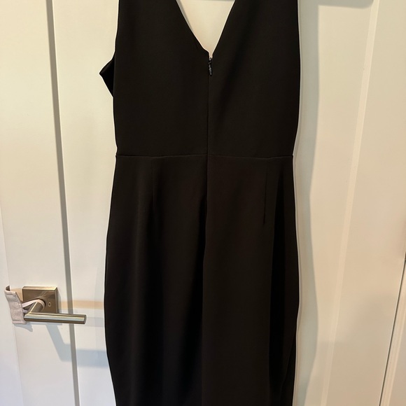 Guess size 12 formal black midi dress - Picture 3 of 5